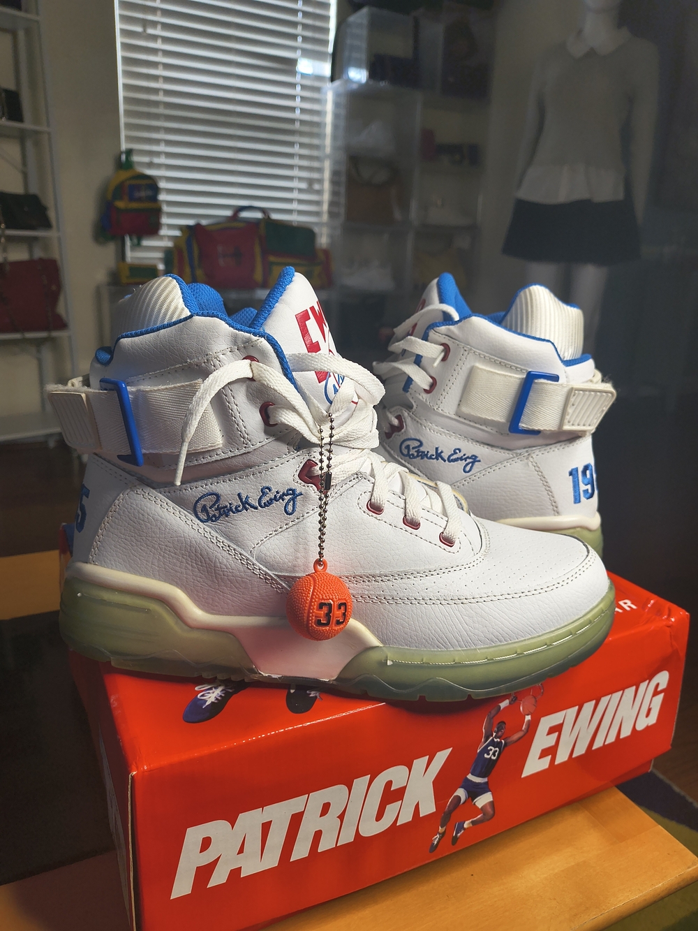 Limited Edition Ewing 33 HI Frozen Envelope 30th Anniversary Sneakers Size 10